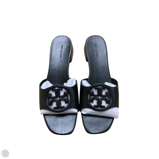 Sandals Designer By Tory Burch In Black, Size: 9