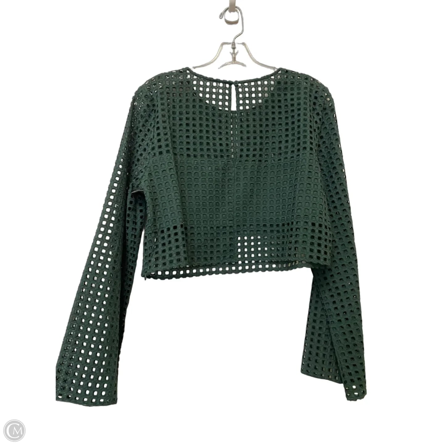 Top Long Sleeve By Walter Baker In Green, Size: M