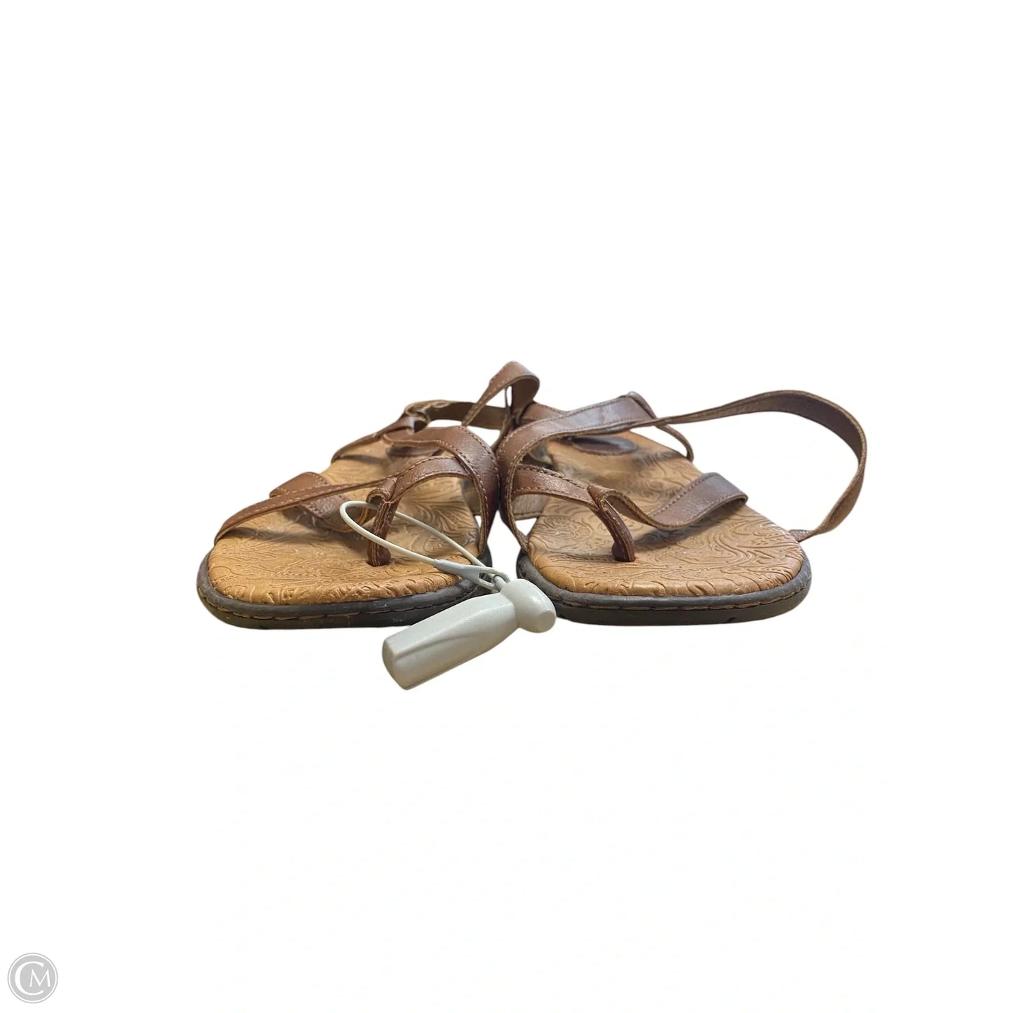 Sandals Flats By Born In Brown, Size: 8