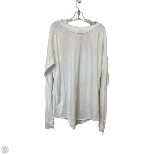 Top Long Sleeve By We The Free In White, Size: L