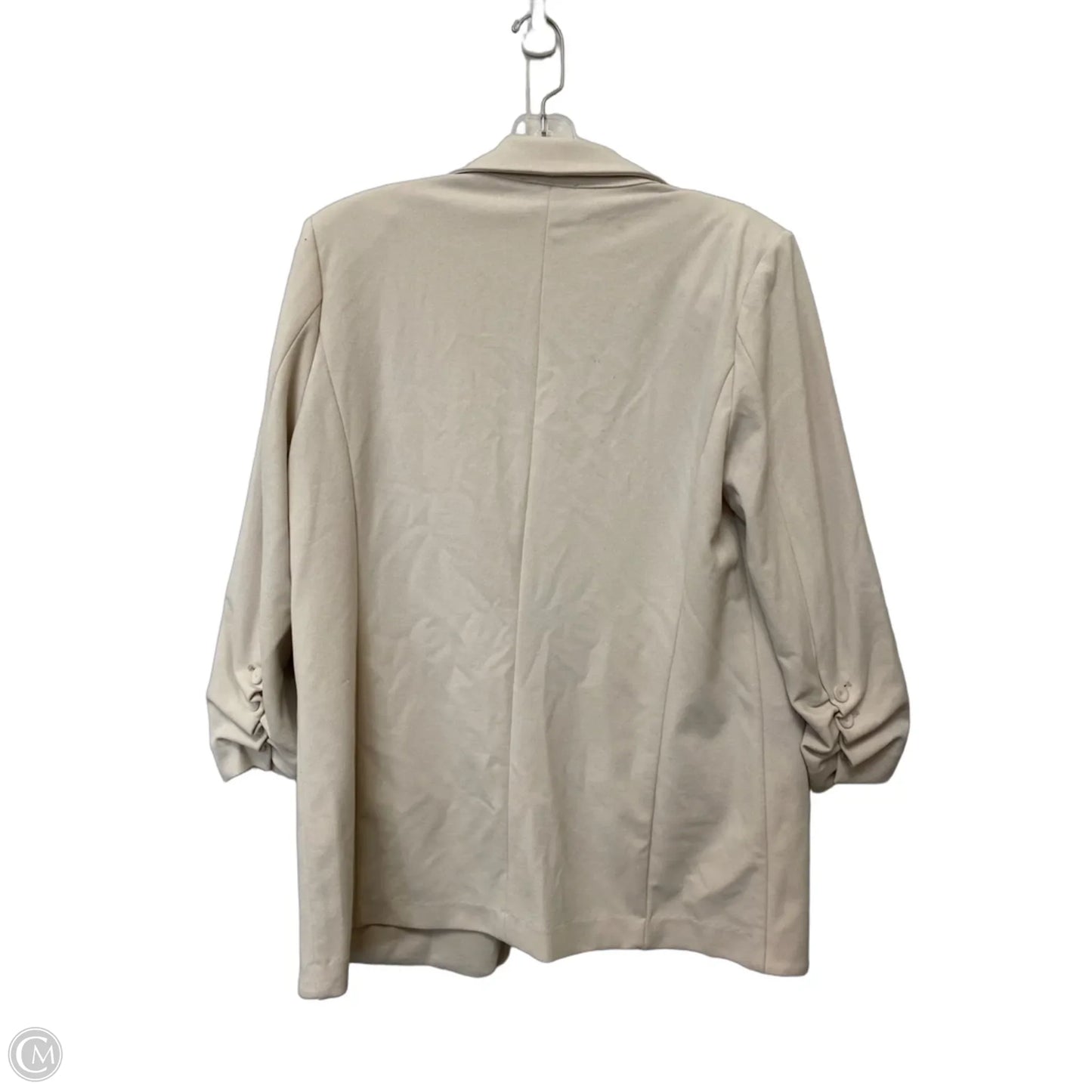 Blazer By Tahari In Tan, Size: L