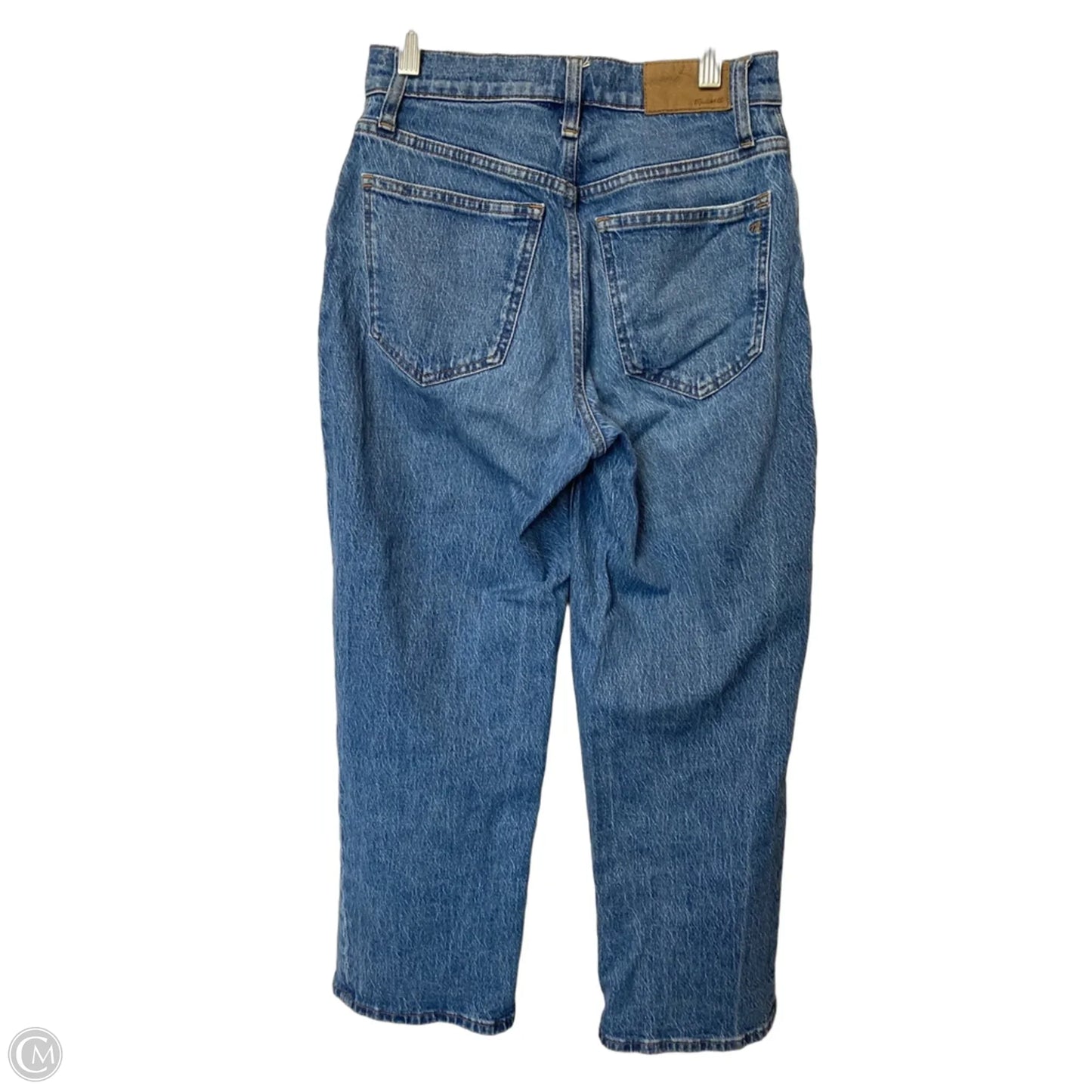 Jeans Cropped By Madewell In Blue Denim, Size: 24