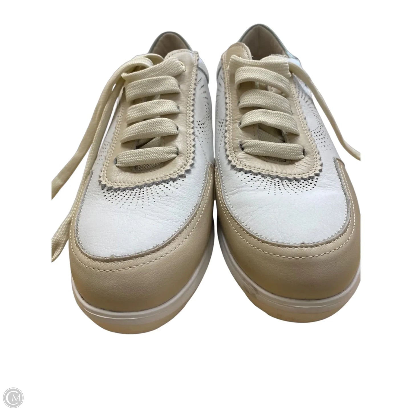 Shoes Sneakers By Pikolinos In Tan & White, Size: 8.5