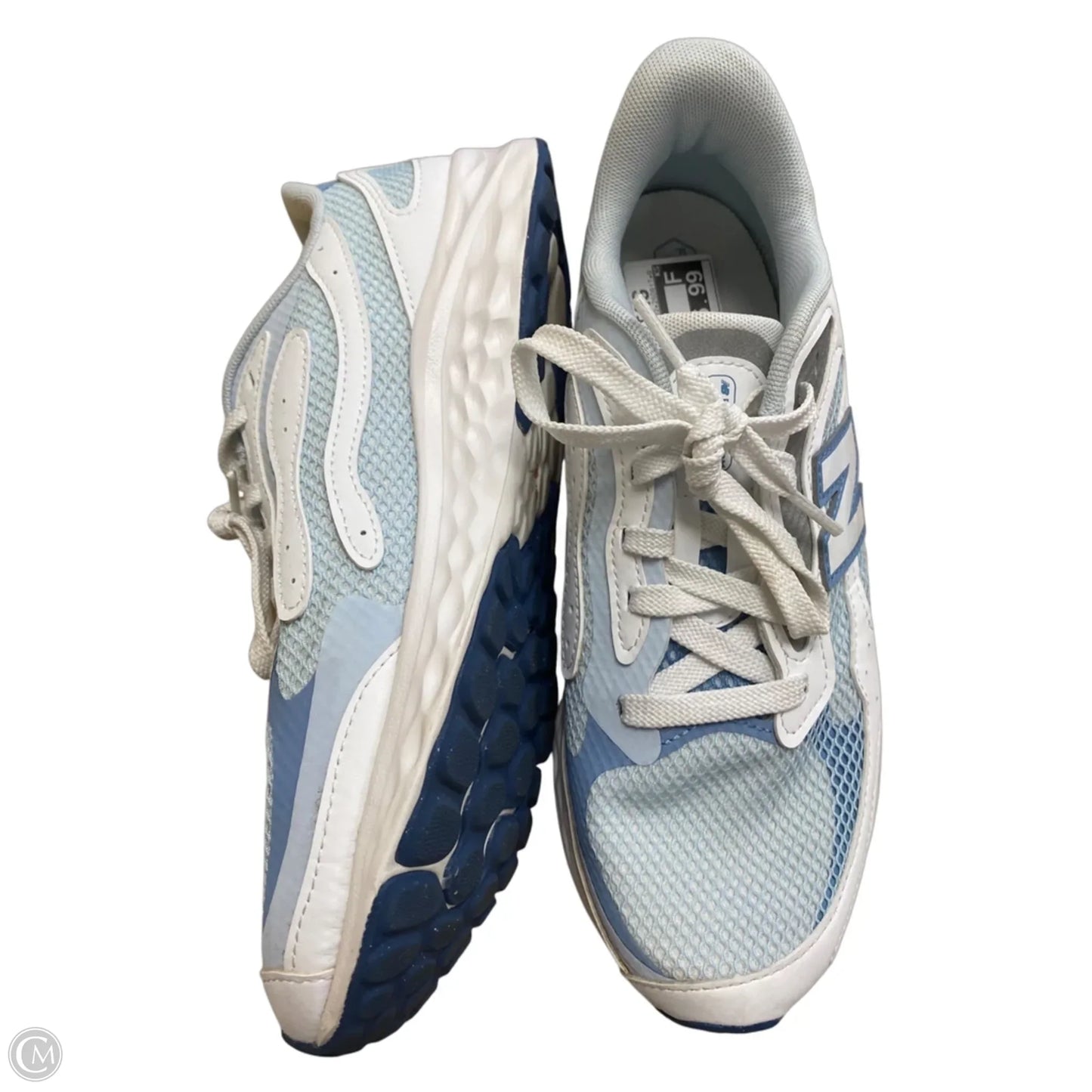 Shoes Athletic By New Balance In Blue & White, Size: 7