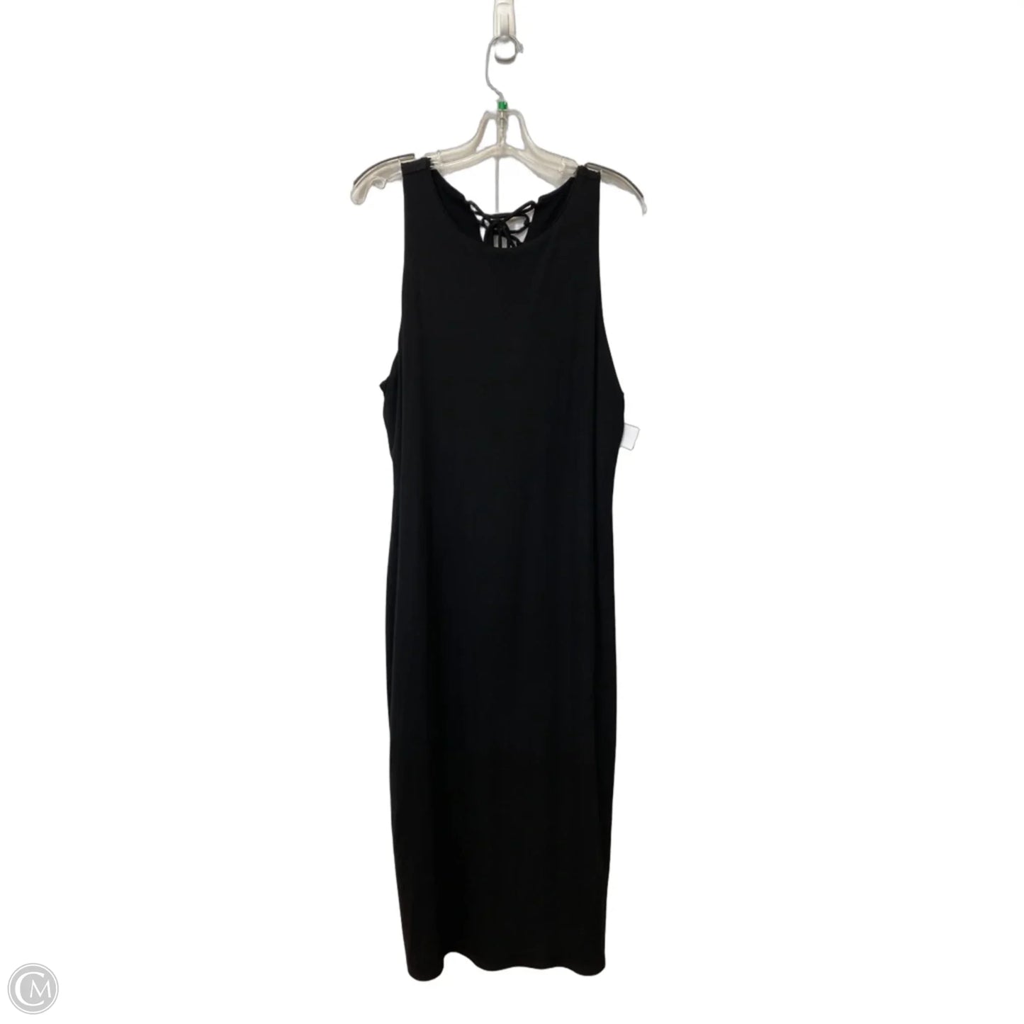 Dress Casual Maxi By White House Black Market In Black, Size: Xl