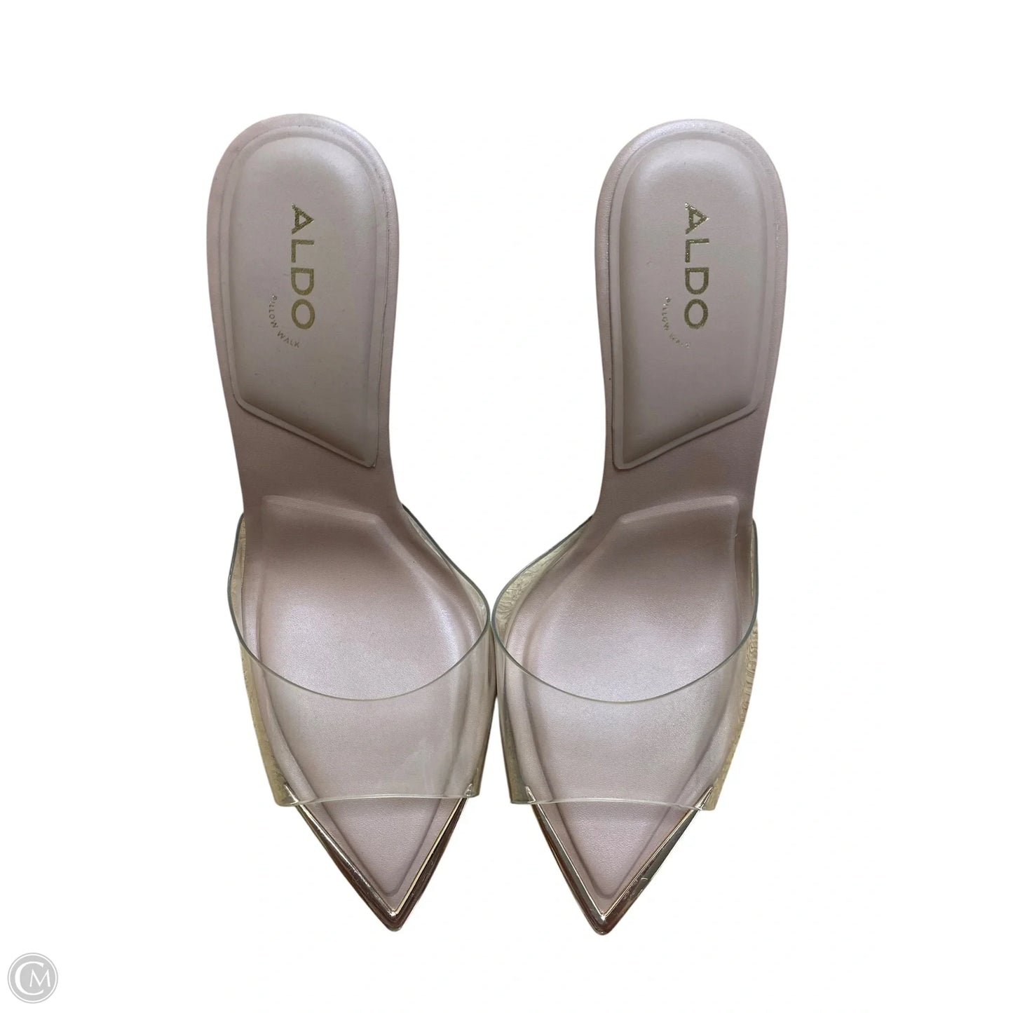 Shoes Heels Stiletto By Aldo In Clear, Size: 9