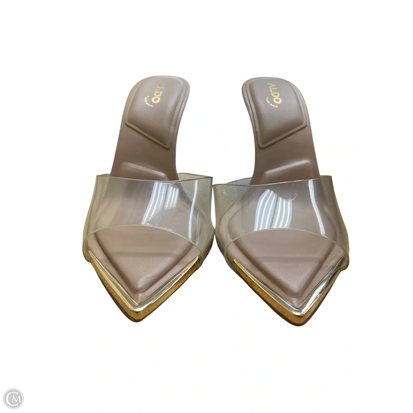 Shoes Heels Stiletto By Aldo In Clear, Size: 9