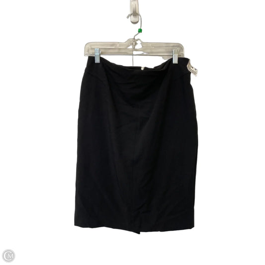 Skirt Midi By White House Black Market In Black, Size: 12