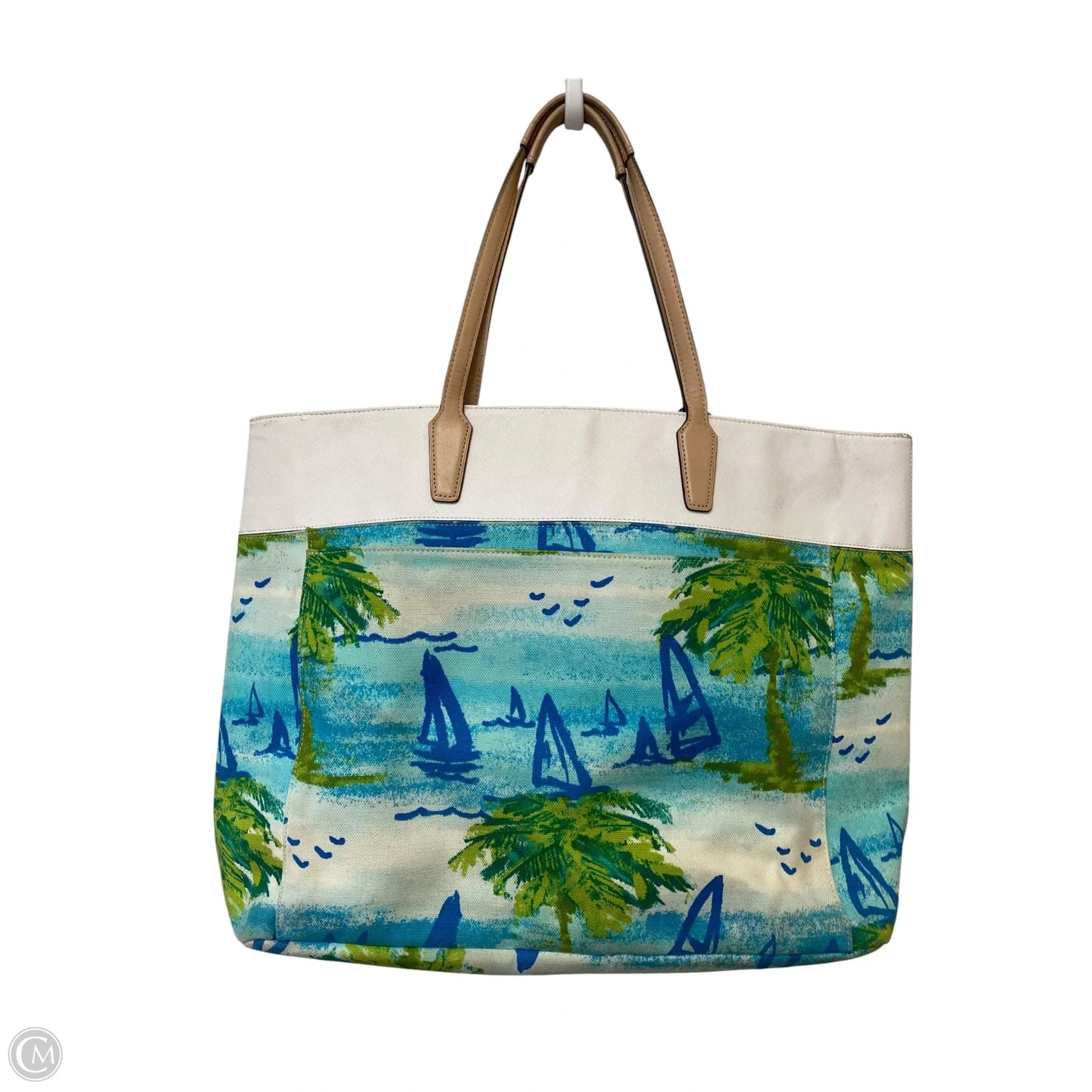 Tote Designer By Coach, Size: Large