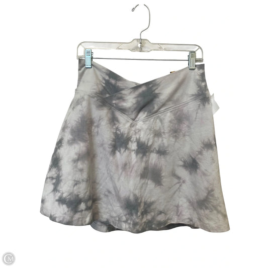 Athletic Skirt By Pink In Grey, Size: Xl