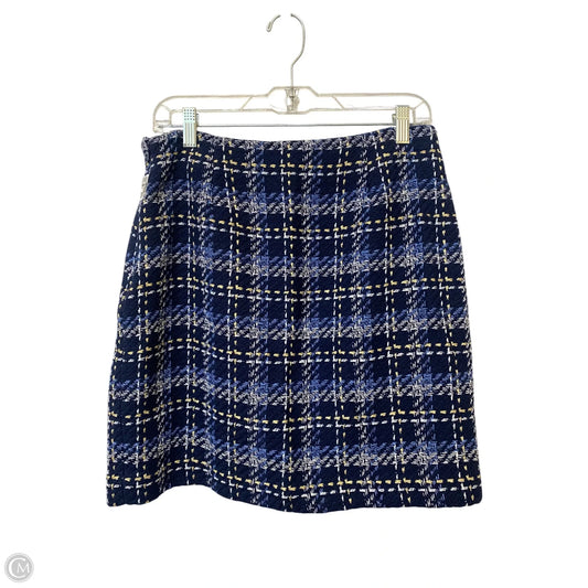 Skirt Mini & Short By Boston Proper In Blue, Size: 8