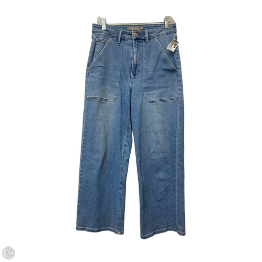 Jeans Straight By Just Usa In Blue Denim, Size: 8