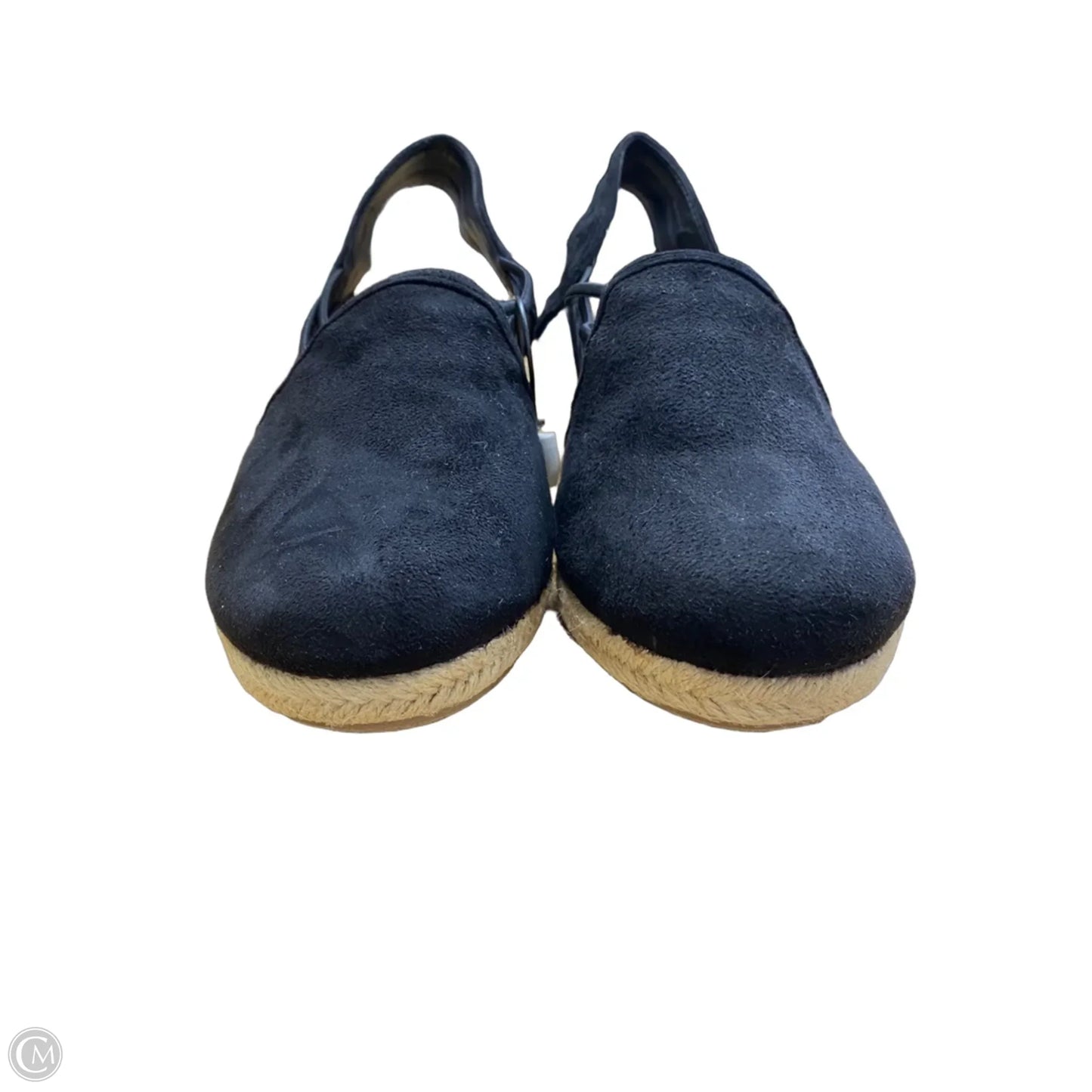 Shoes Heels Wedge By Comfortview In Black, Size: 10