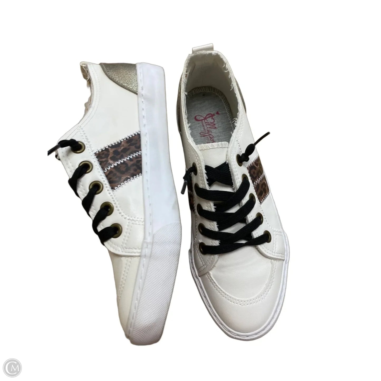 Shoes Sneakers By Jelly Pop In White, Size: 9.5