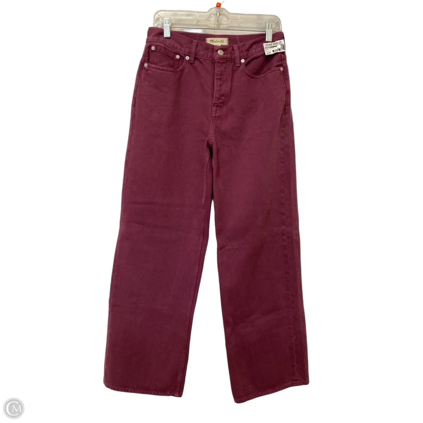 Pants Wide Leg By Madewell In Purple, Size: 26