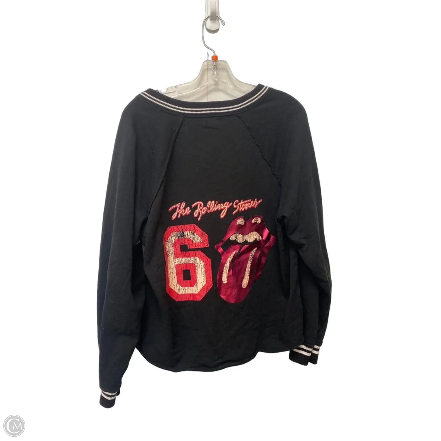 Top Long Sleeve By Pilcro In Black, Size: S