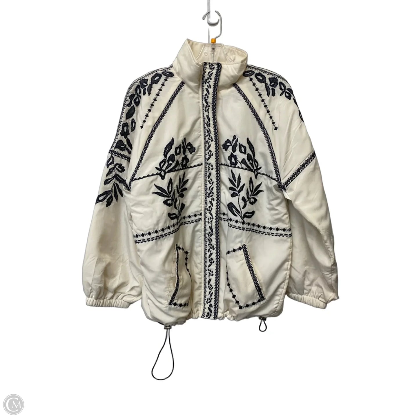 Coat Puffer & Quilted By Anthropologie In Cream, Size: Xs