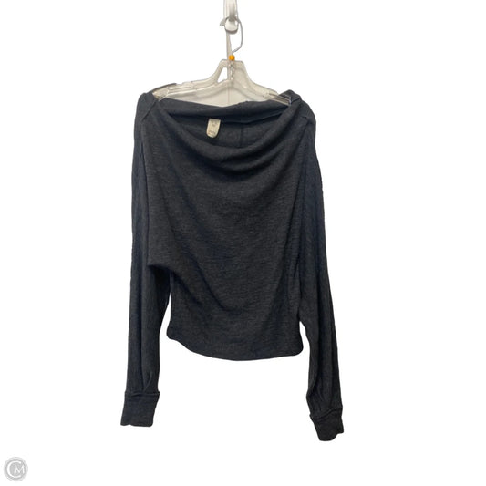 Top Long Sleeve By We The Free In Grey, Size: Xs