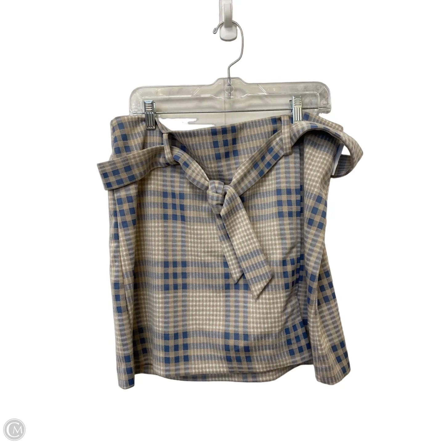 Skirt Mini & Short By Loft In Plaid Pattern, Size: 14p