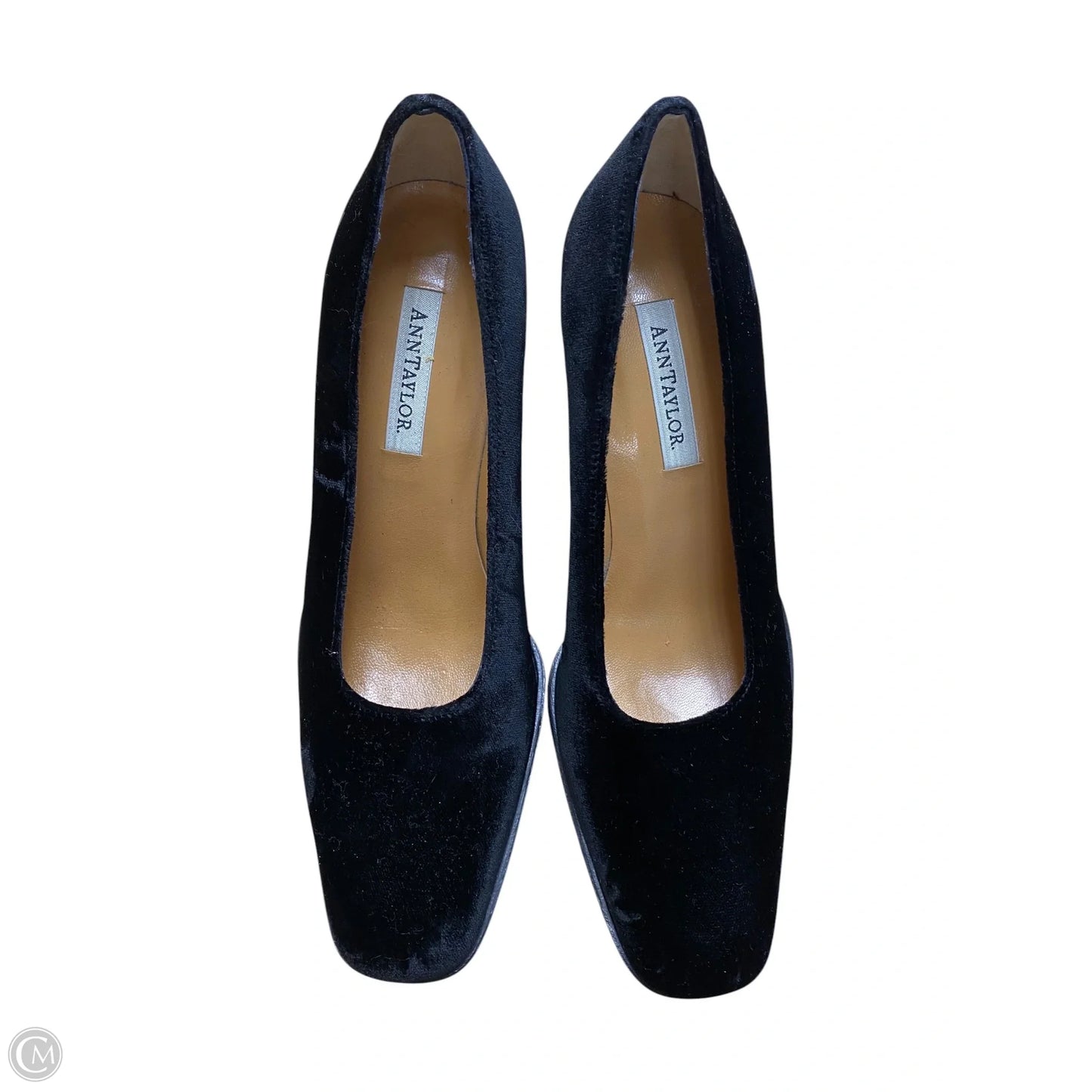 Shoes Heels Block By Ann Taylor In Black, Size: 6.5