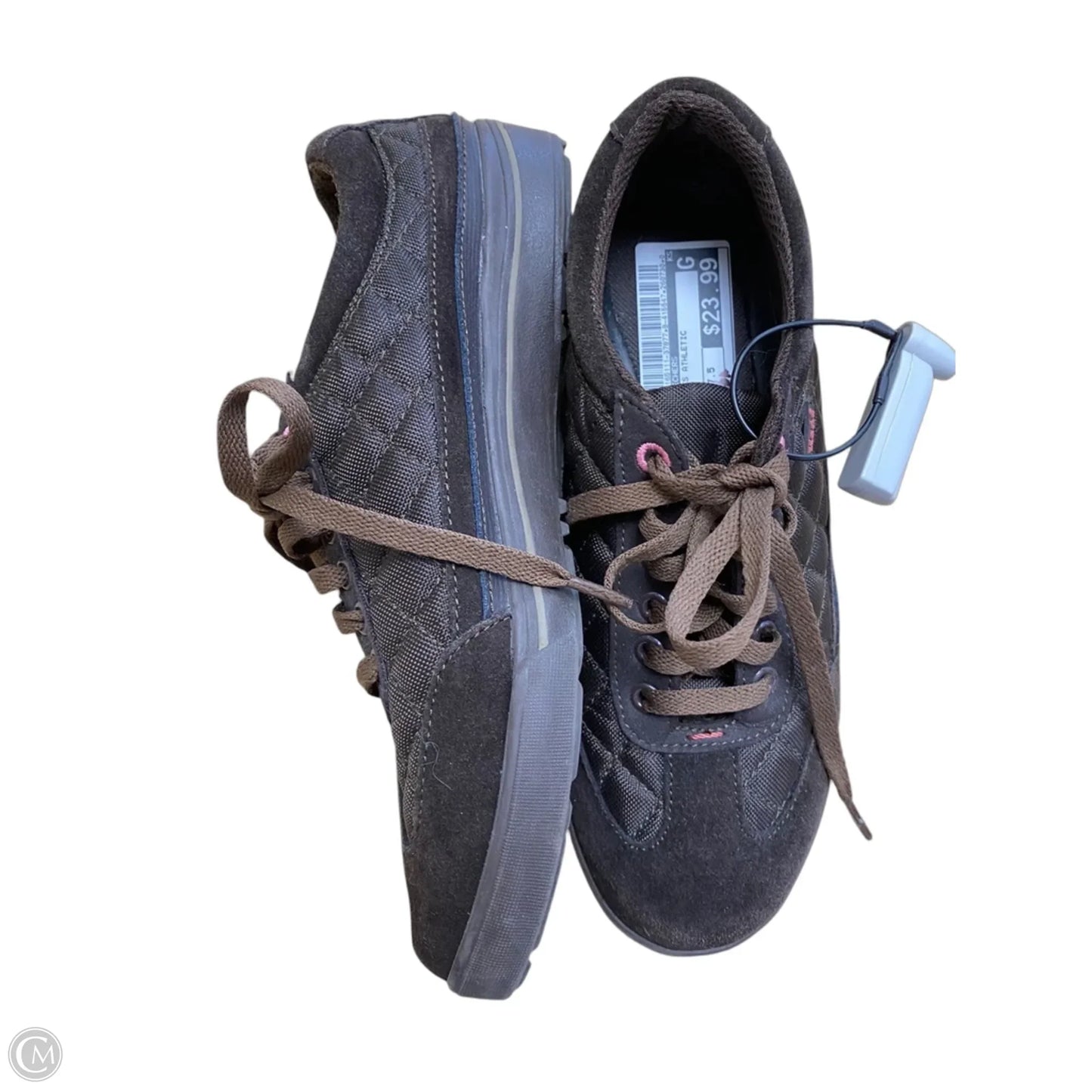 Shoes Athletic By Skechers In Tan, Size: 7.5
