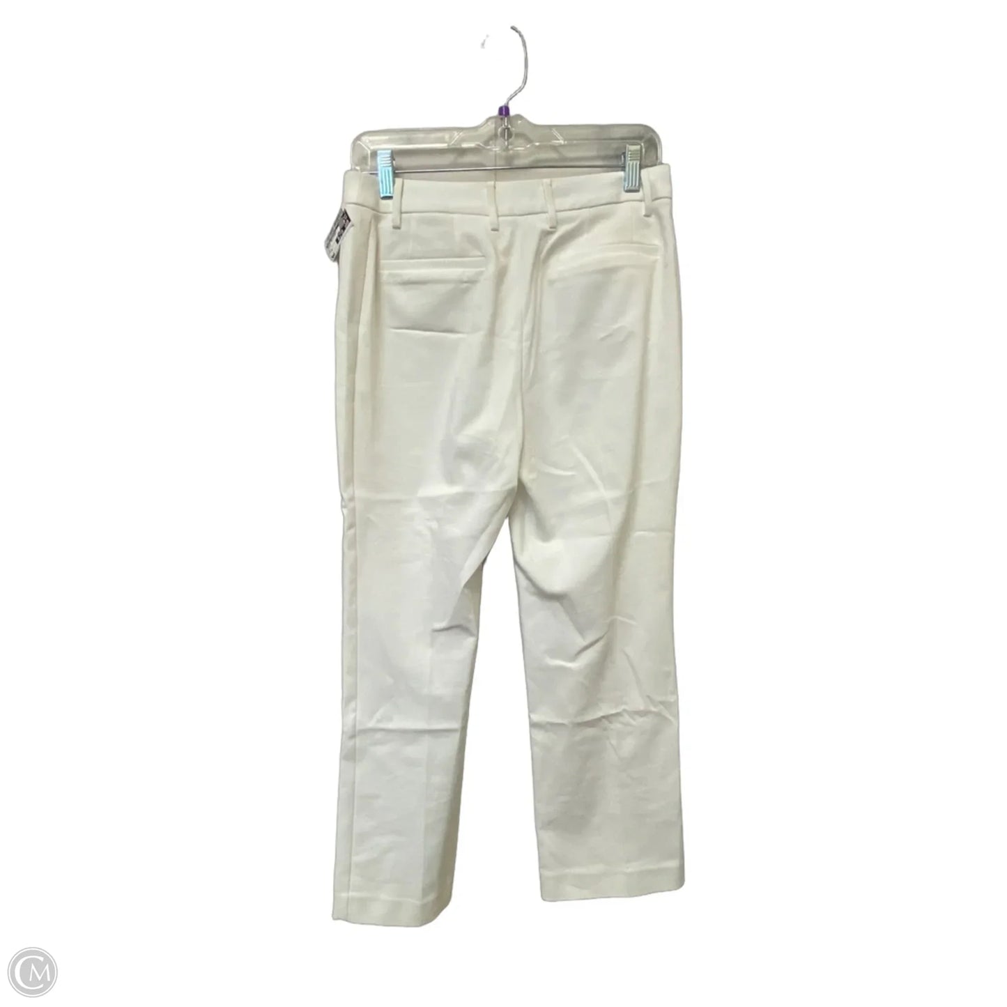 Pants Designer By Karl Lagerfeld In White, Size: 0
