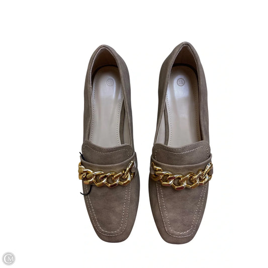 Shoes Flats By Clothes Mentor In Brown, Size: 5.5
