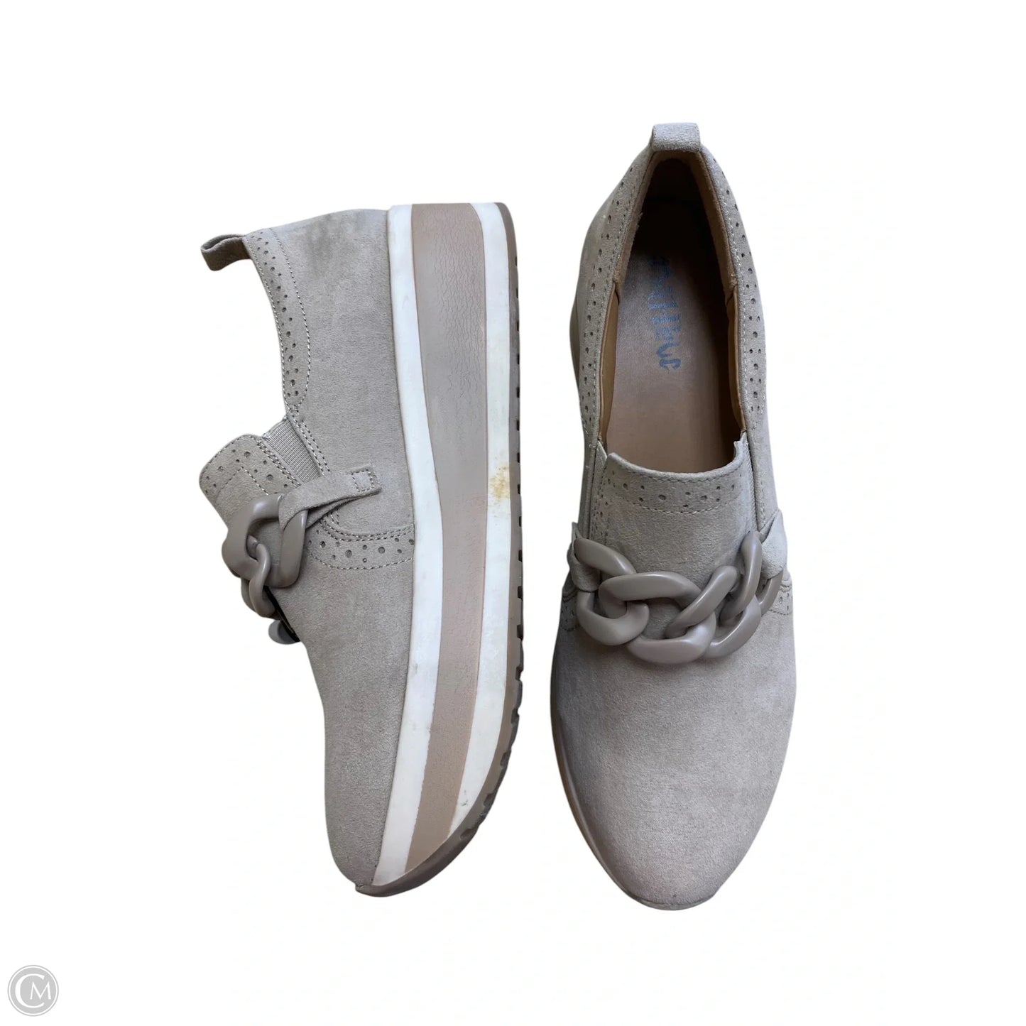 Shoes Flats By Mad Love In Tan, Size: 10