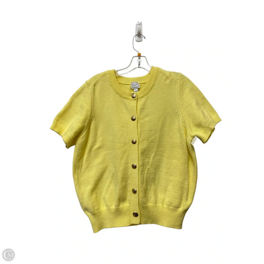 Sweater Cardigan By Maeve In Yellow, Size: Xl