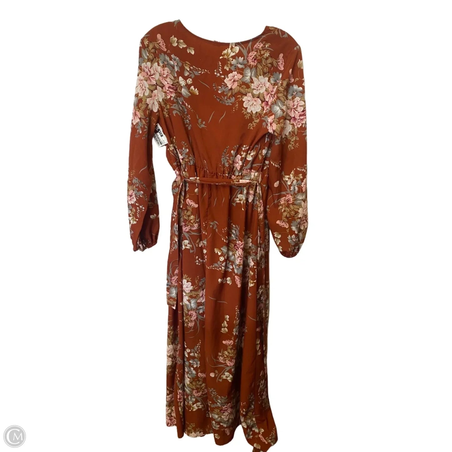 Dress Casual Maxi By Clothes Mentor In Orange, Size: M