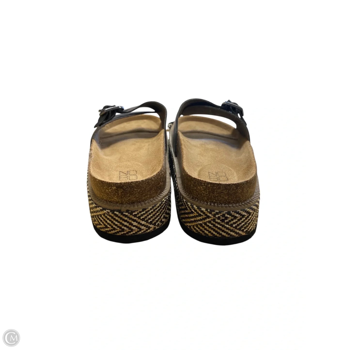 Sandals Heels Platform By No Boundaries In Black, Size: 9.5