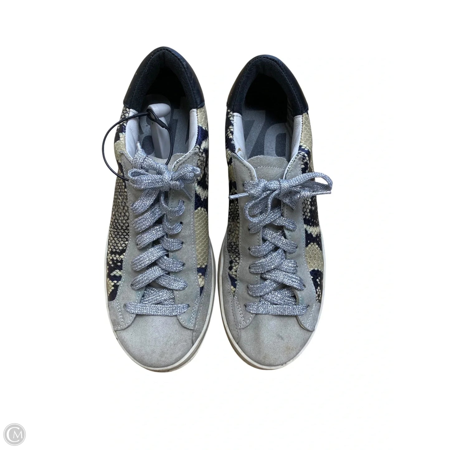 Shoes Sneakers By P448 In Snakeskin Print, Size: 8