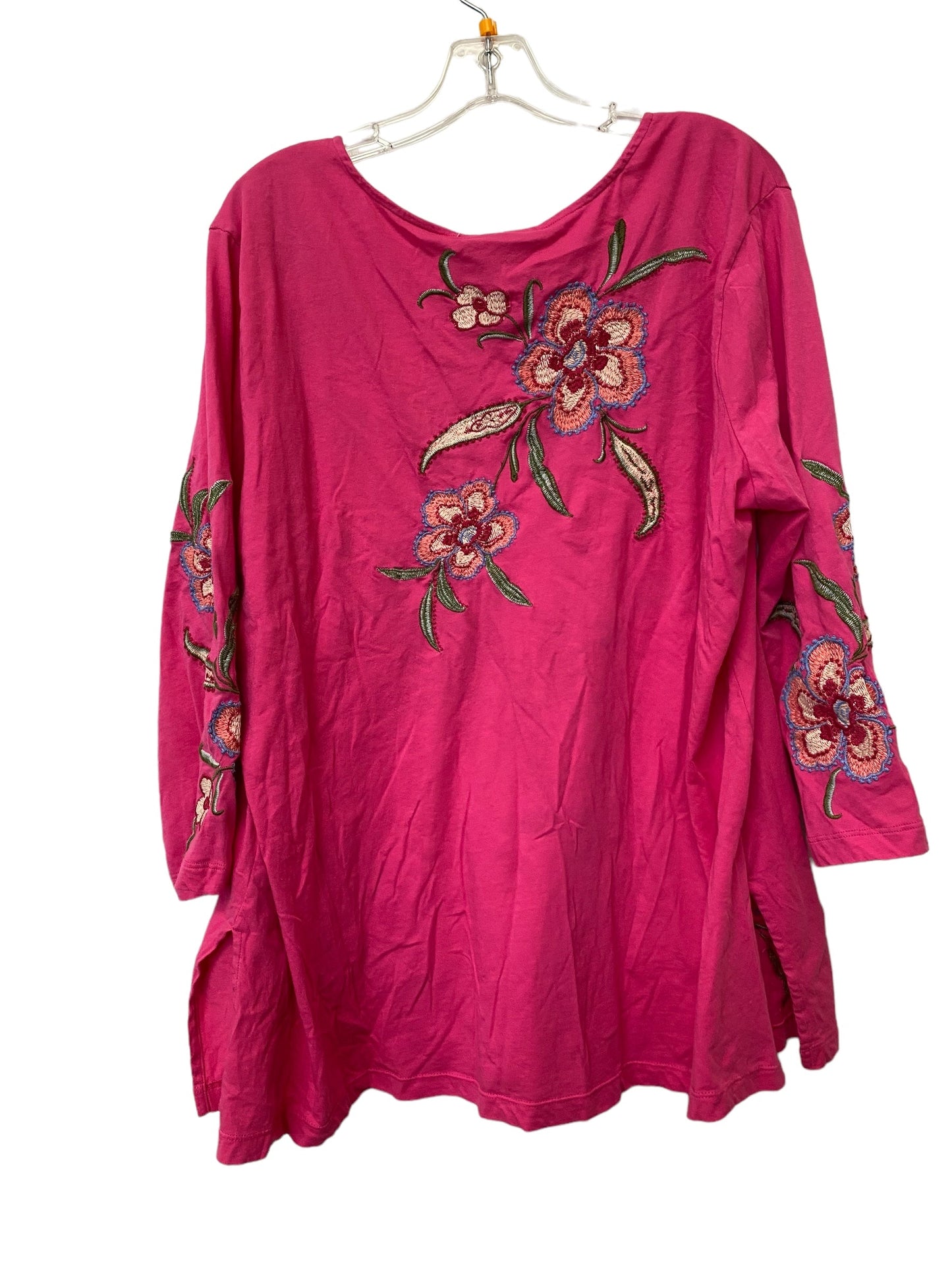 Top Long Sleeve By Johnny Was  Size: 1x