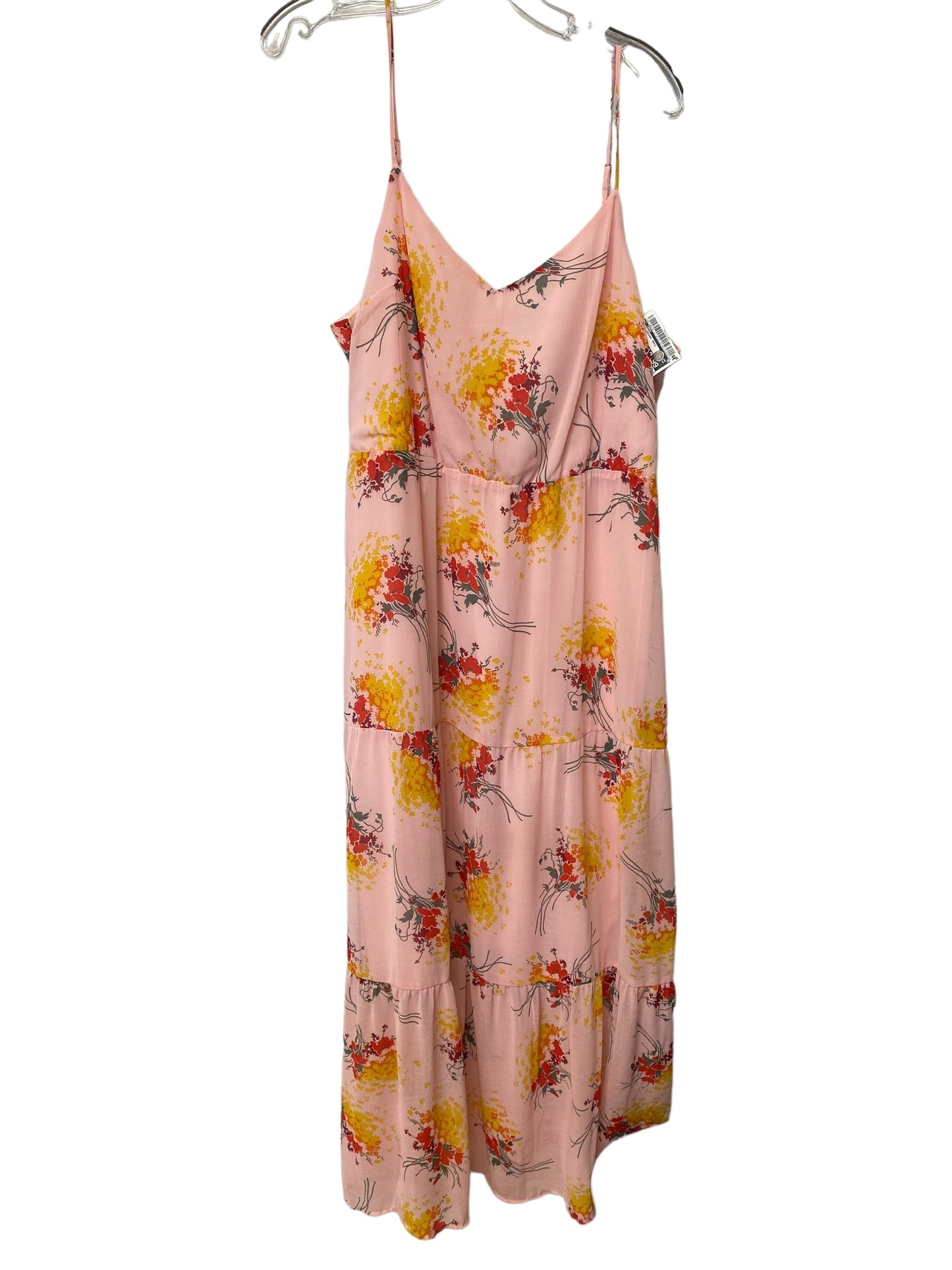 Pink Dress Casual Maxi J. Crew, Size 16