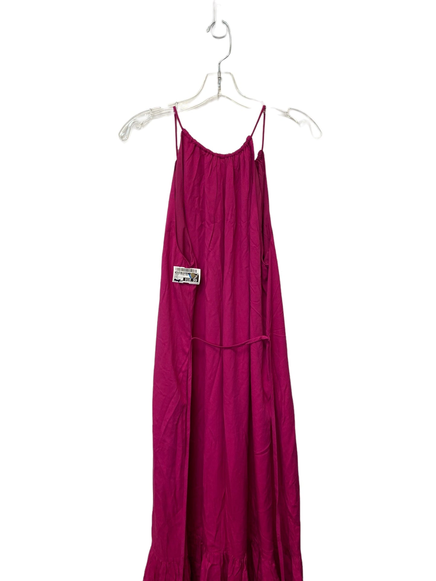 Pink Dress Casual Maxi Banana Republic, Size L