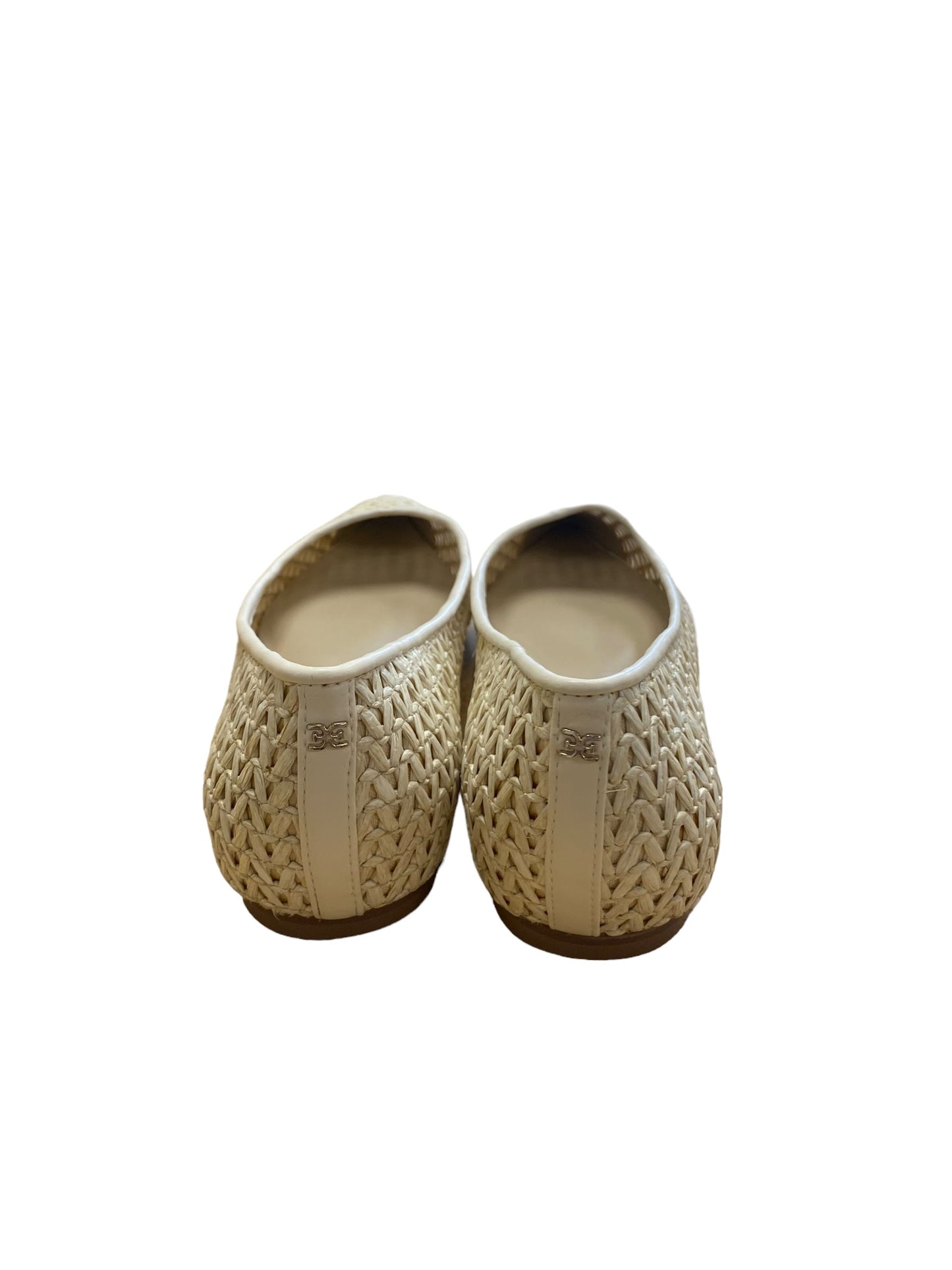 Cream Shoes Flats Sam Edelman, Size 8