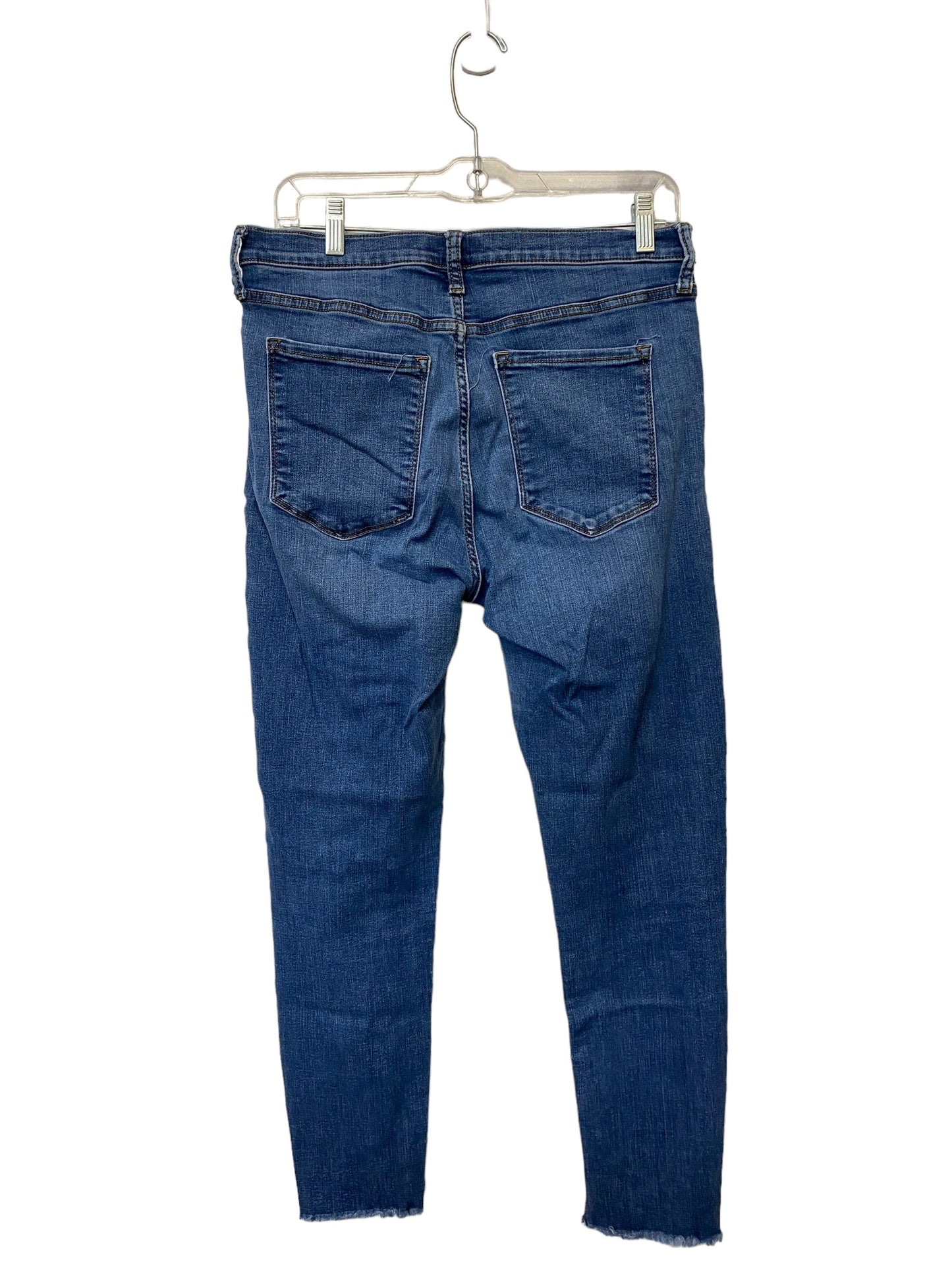 Blue Denim Jeans Skinny Banana Republic, Size 10