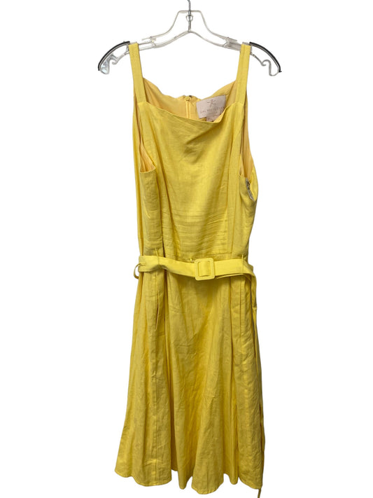 Yellow Dress Casual Midi Clothes Mentor, Size 20