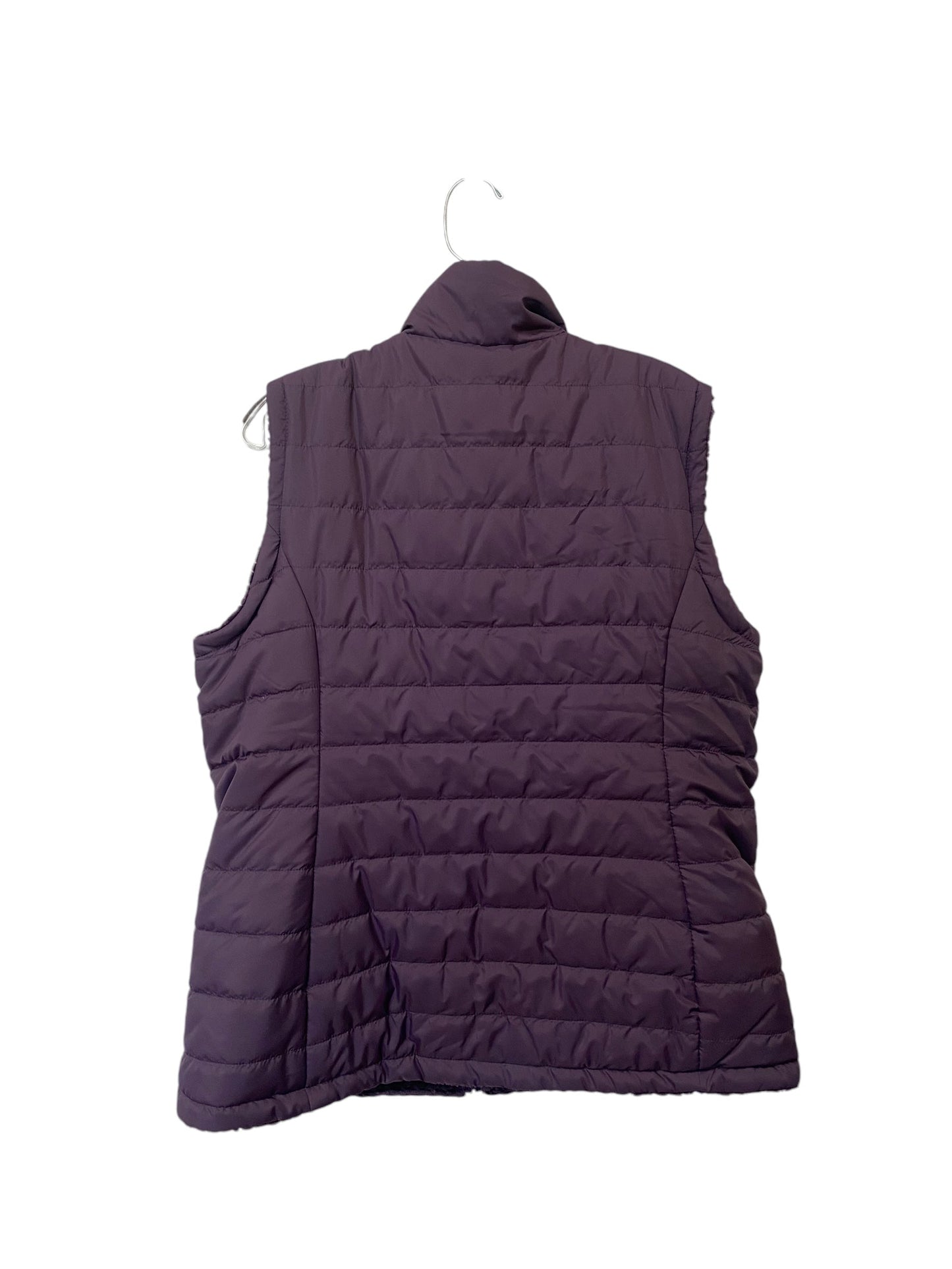 Vest Puffer & Quilted By Clothes Mentor In Purple, Size: Xl