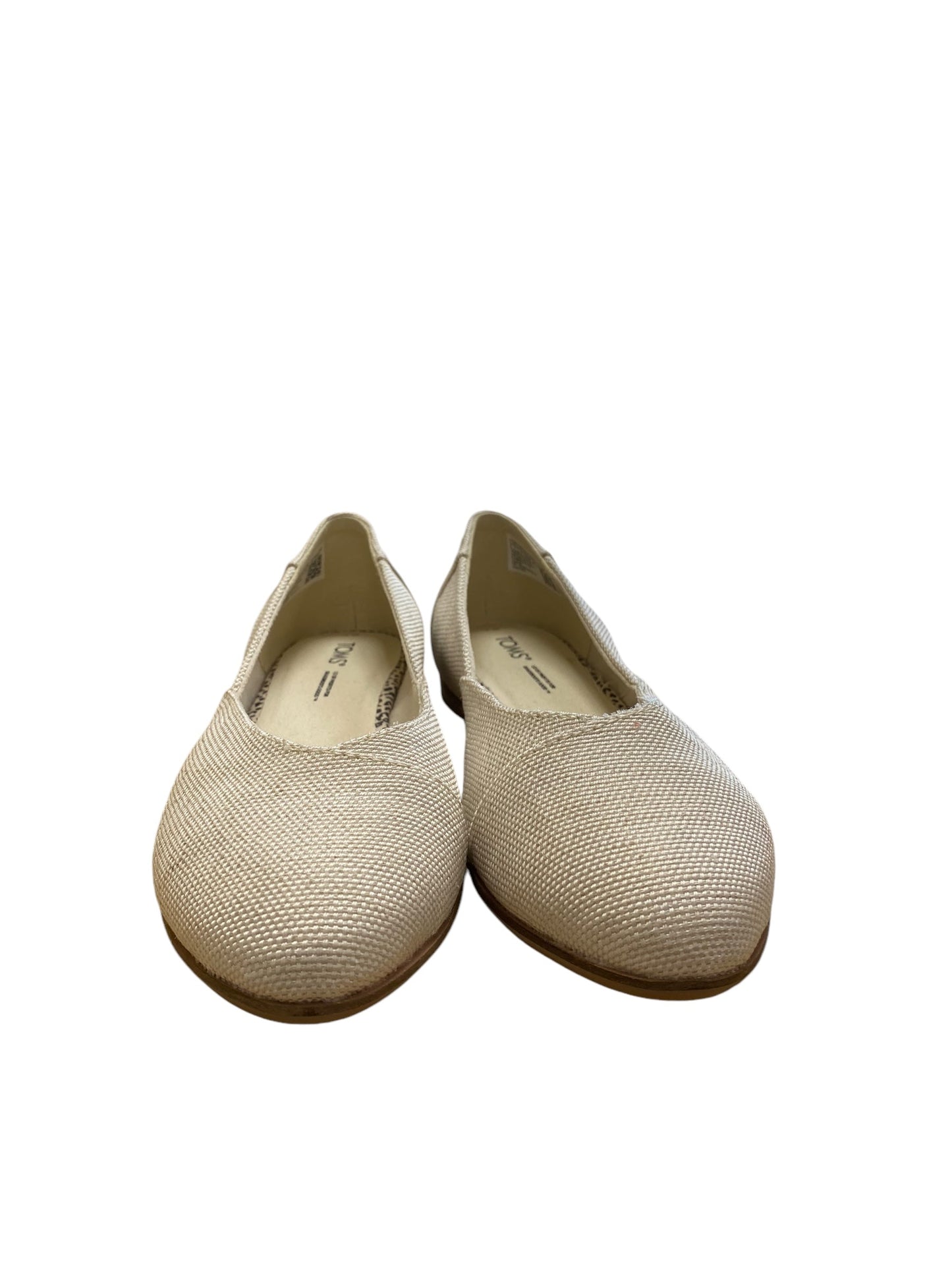 Shoes Flats By Toms In Cream, Size: 7