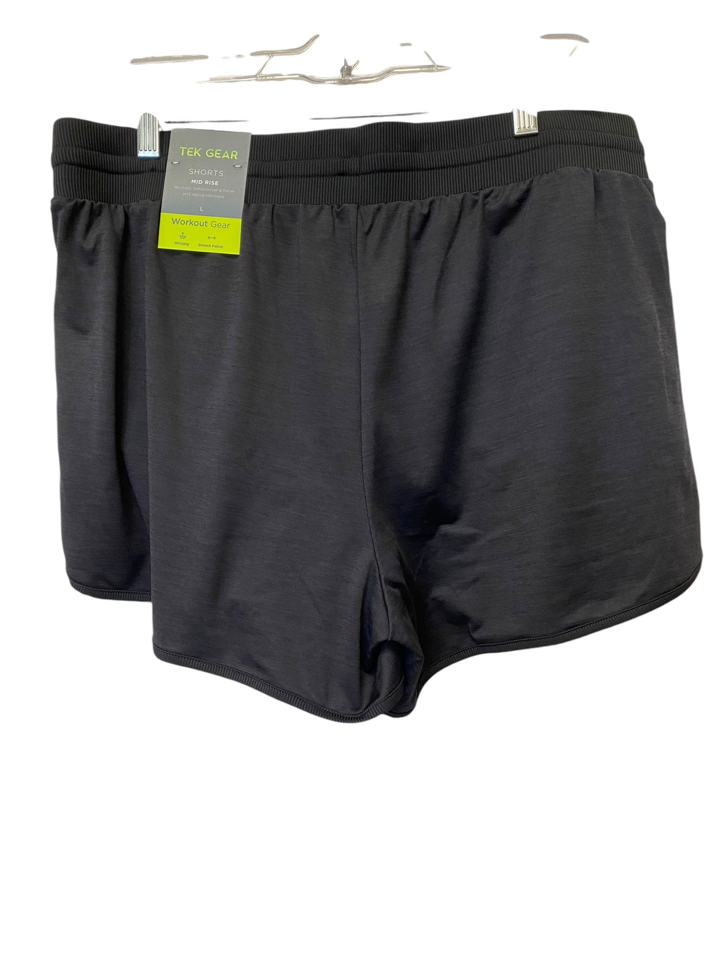 Athletic Shorts By Tek Gear In Black, Size: L