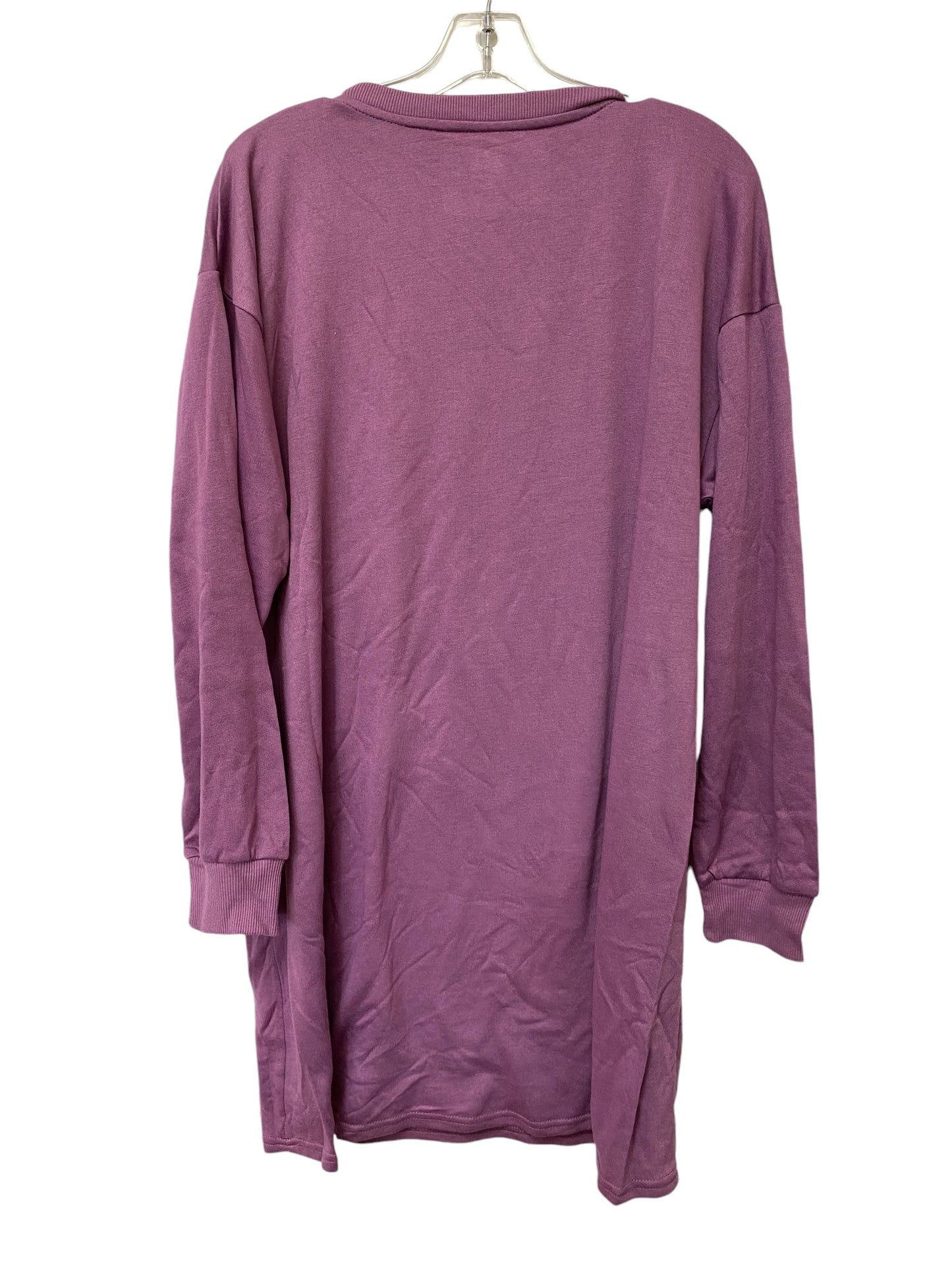 Dress Casual Short By Clothes Mentor In Purple, Size: L