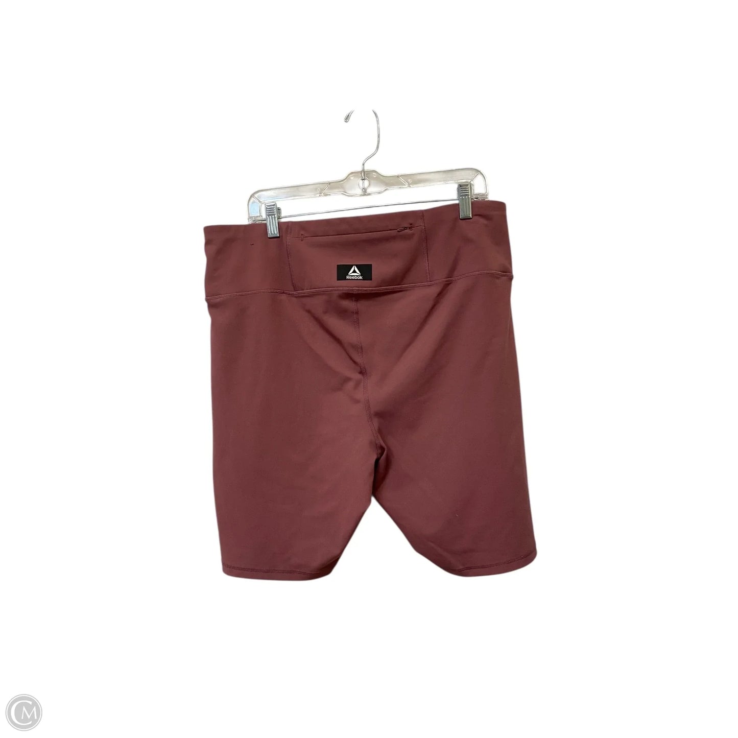 Athletic Shorts By Reebok In Pink, Size: 1x