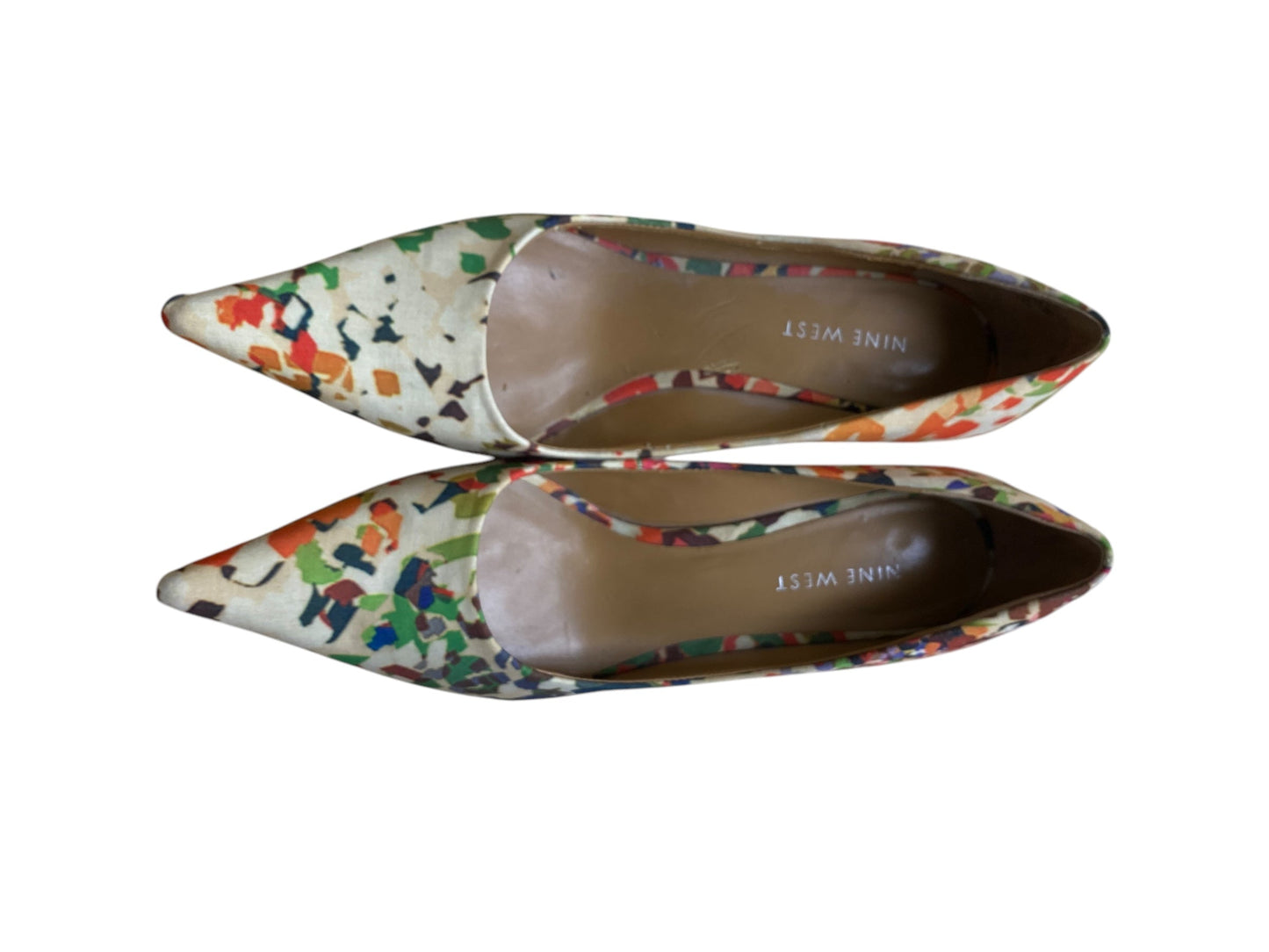 Shoes Heels Stiletto By Nine West In Multi-colored, Size: 5.5