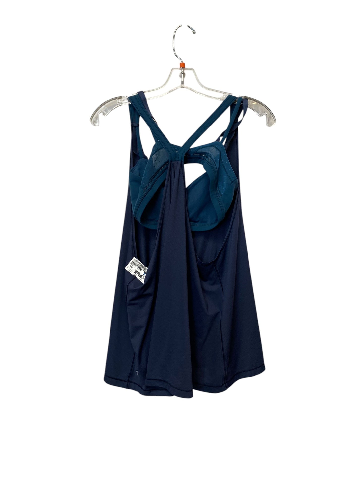 Athletic Tank Top By Lululemon In Blue, Size: 6