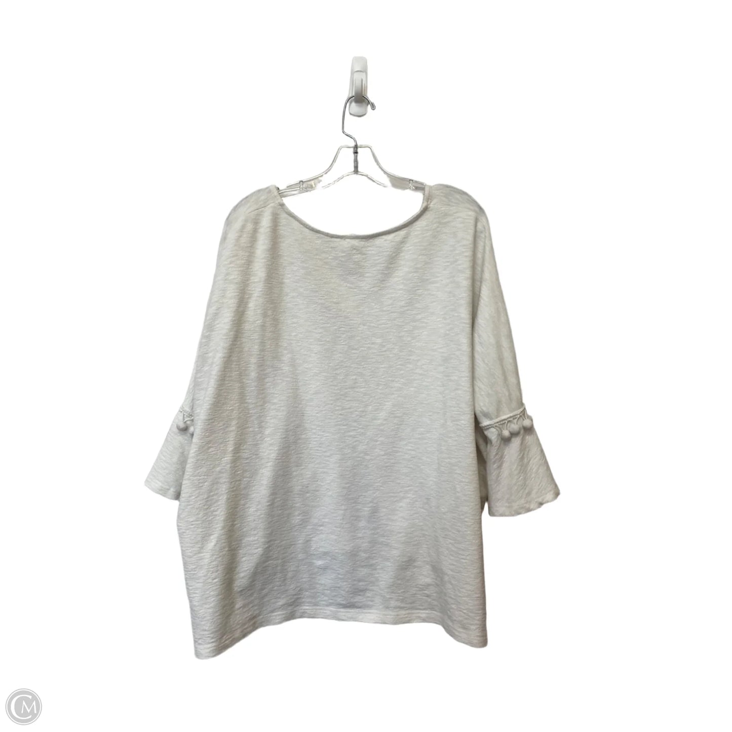 Top Long Sleeve By Mystree In Cream, Size: M
