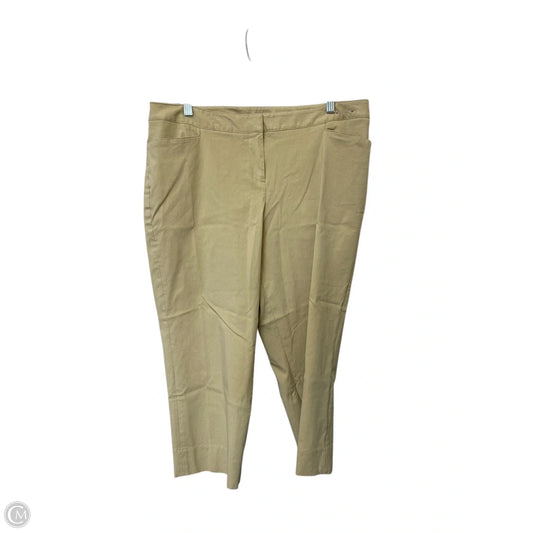 Pants Other By Lane Bryant In Tan, Size: 16