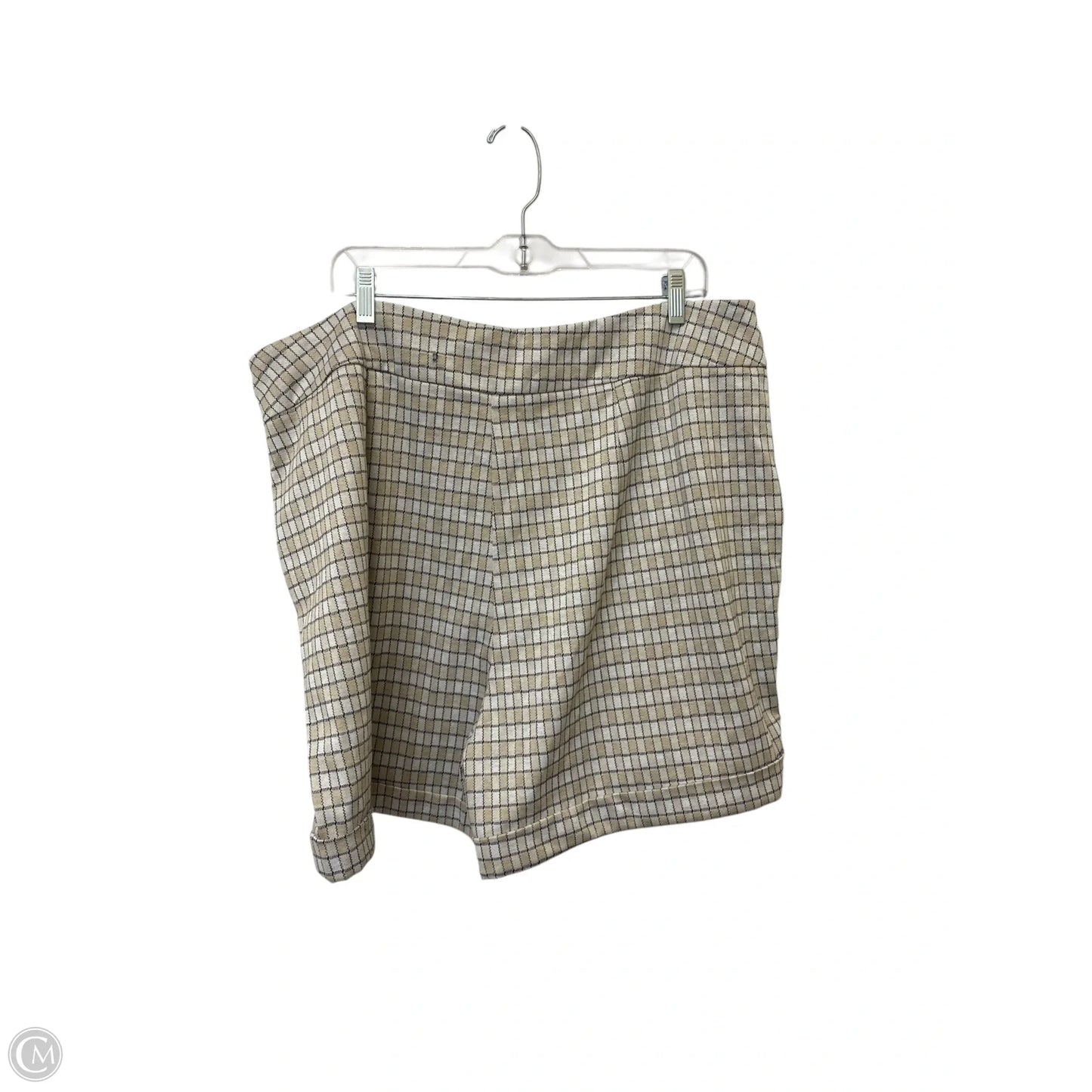 Shorts By Cato In Tan, Size: 22