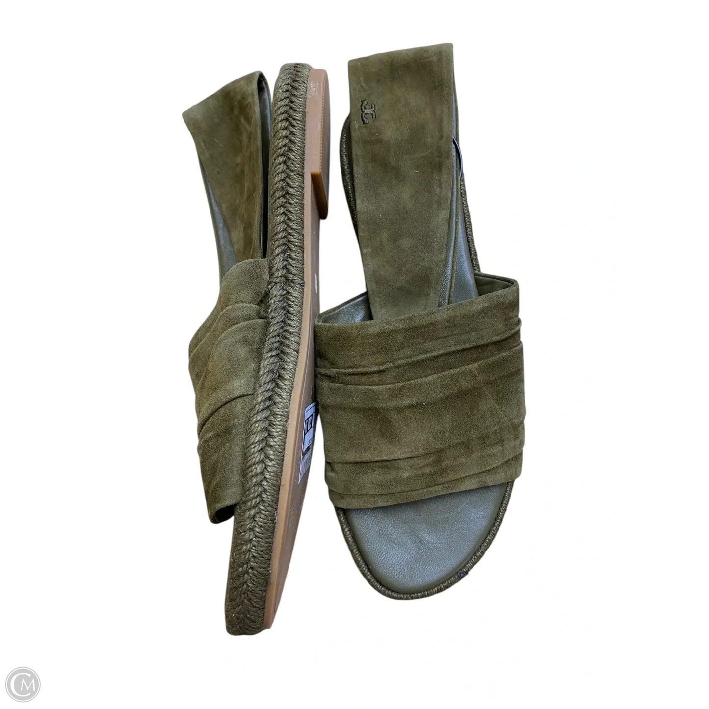 Sandals Designer By Tory Burch In Green, Size: 8.5