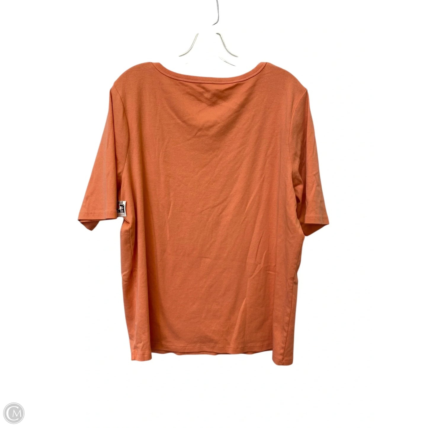 Top Short Sleeve Basic By Time And Tru In Pink, Size: 3x